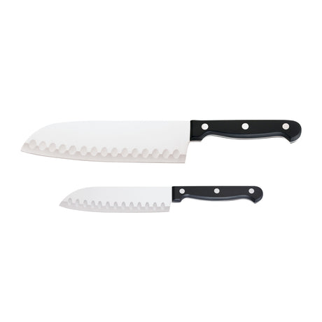 Essentials 2pc Santoku / Partoku knife set