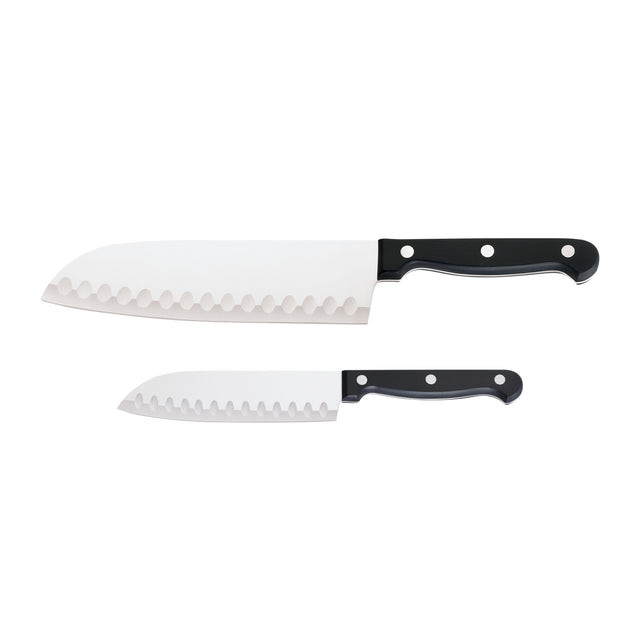 Essentials 2pc Santoku / Partoku knife set