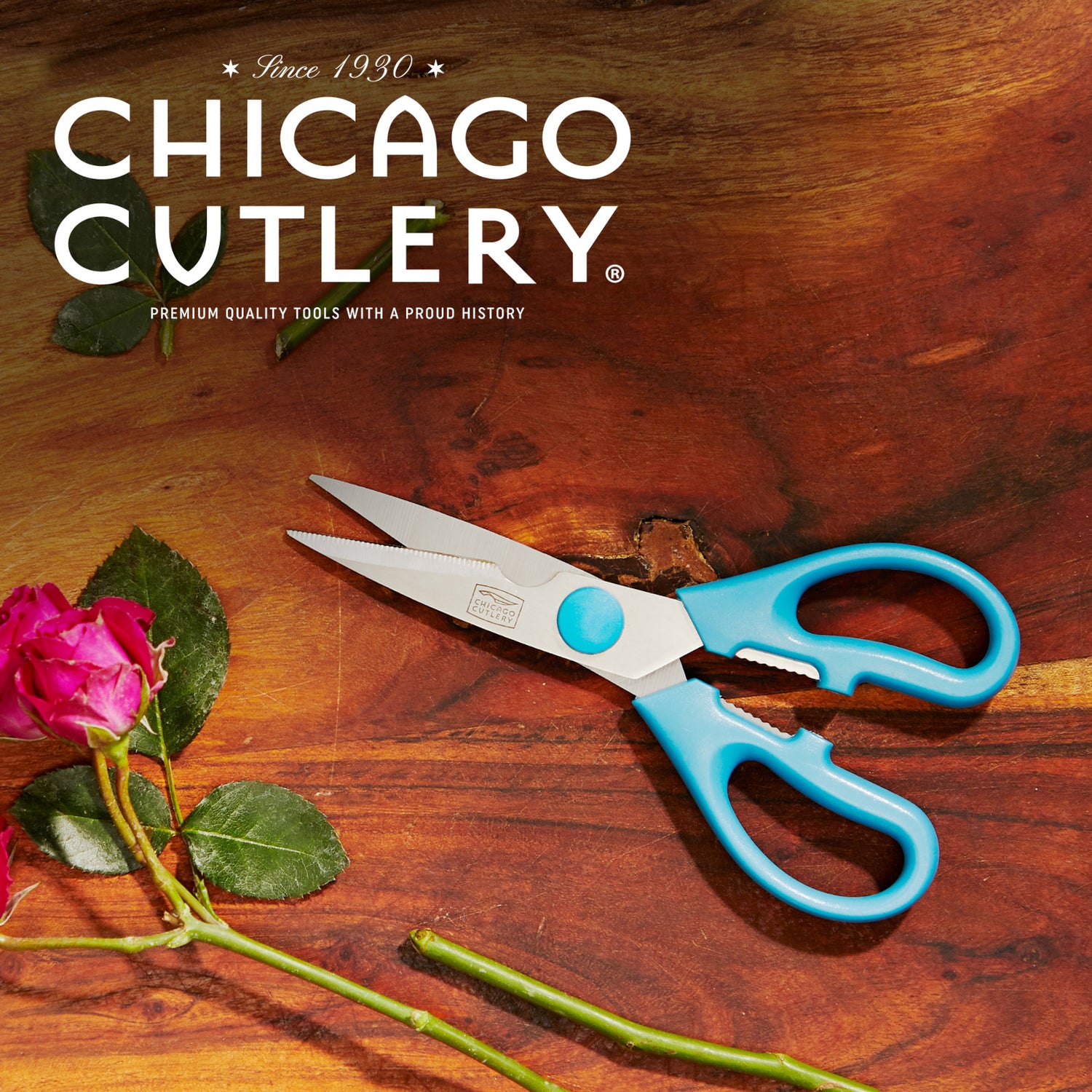 text Chicago Cutlery premium quality tools with a proud history since 1930