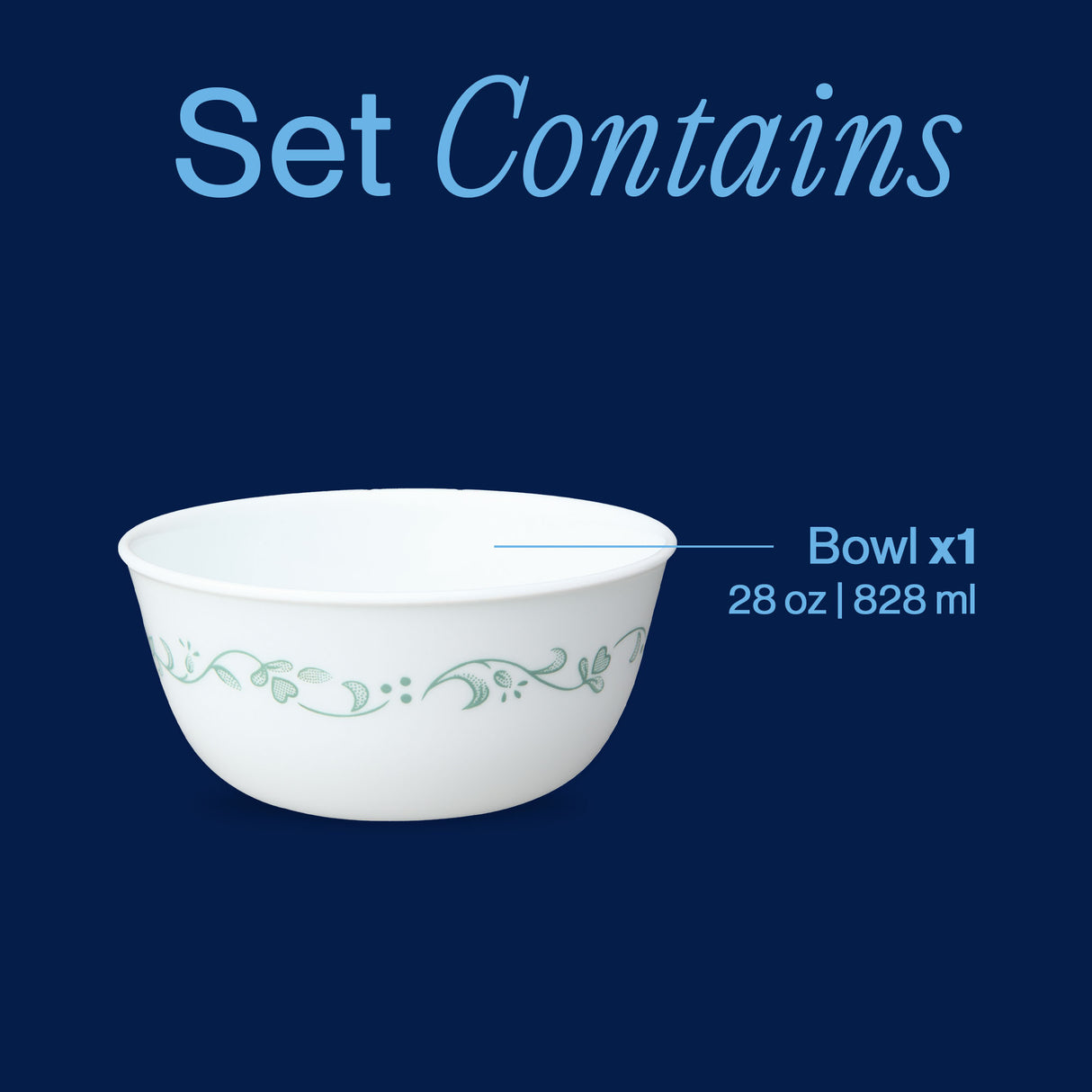 Corelle® Country Cottage 28-ounce Large Soup Bowl