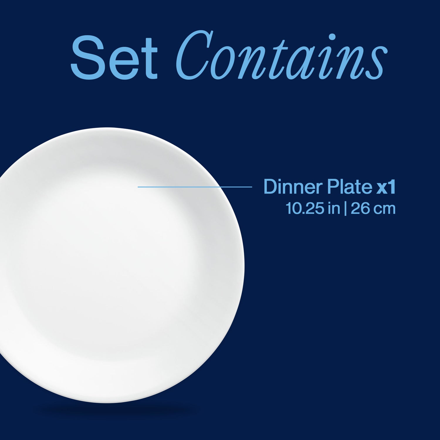 Corelle® Winter Frost White 10.25