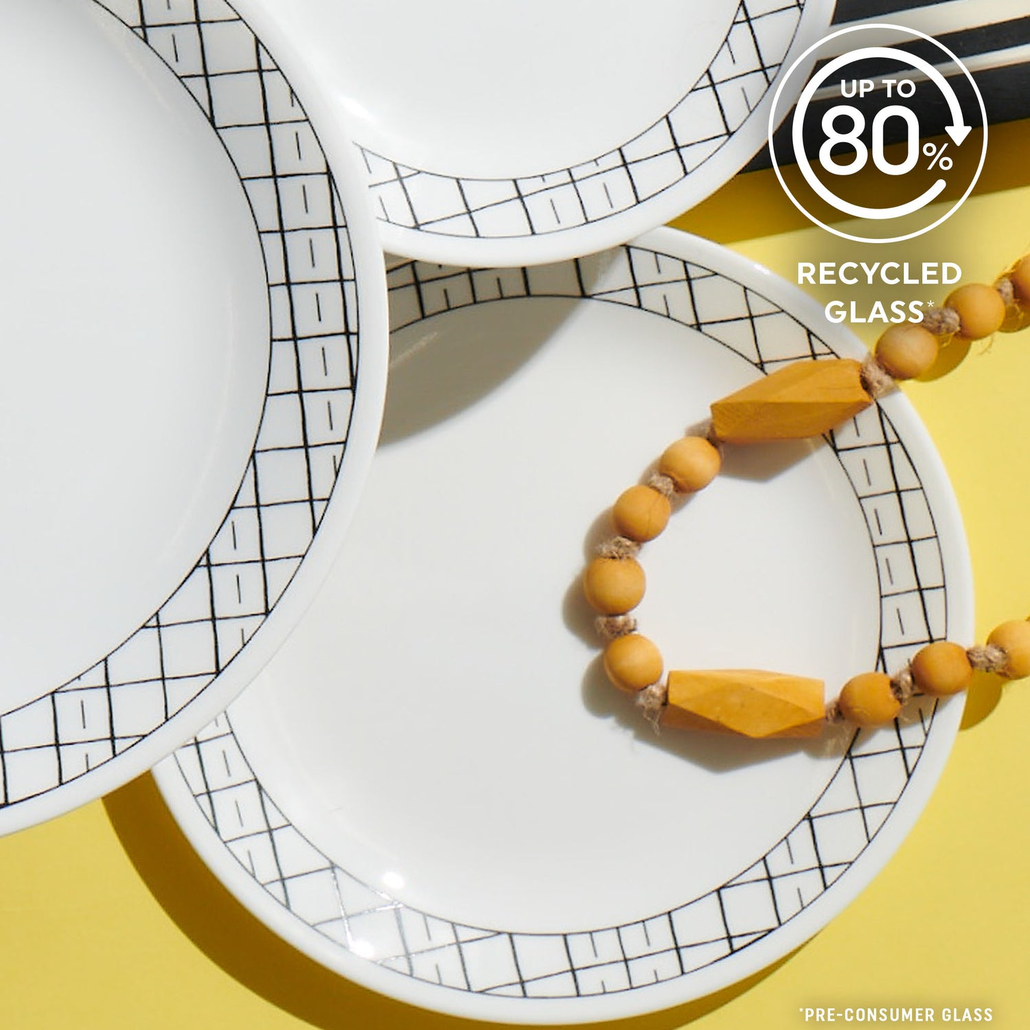 Corelle® Delicate Grid 8.5
