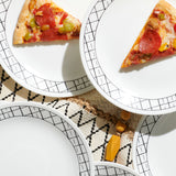 Corelle® Delicate Grid 8.5" Lunch Plate, 6-pack