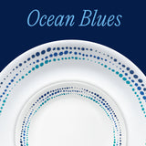 Corelle® Ocean Blues 18-piece Dinnerware Set, Service for 6