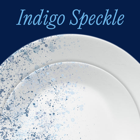 Corelle® Indigo Speckle 18-piece Dinnerware Set, Service for 6