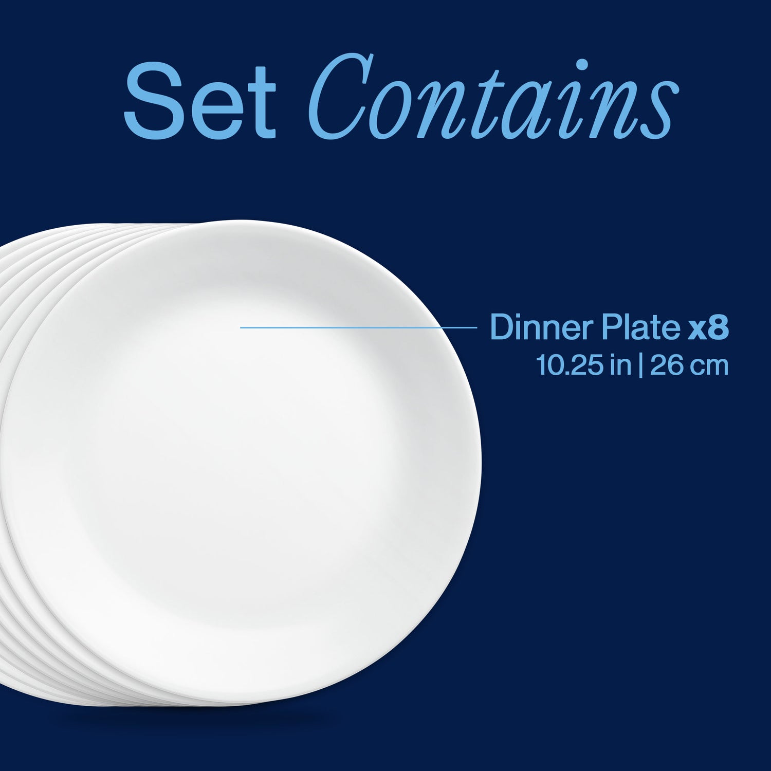 Corelle® Winter Frost White 10.25