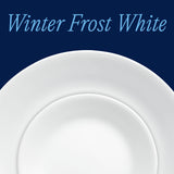 Corelle® Winter Frost White Dinnerware Set – Service for 12 + Serving Platter