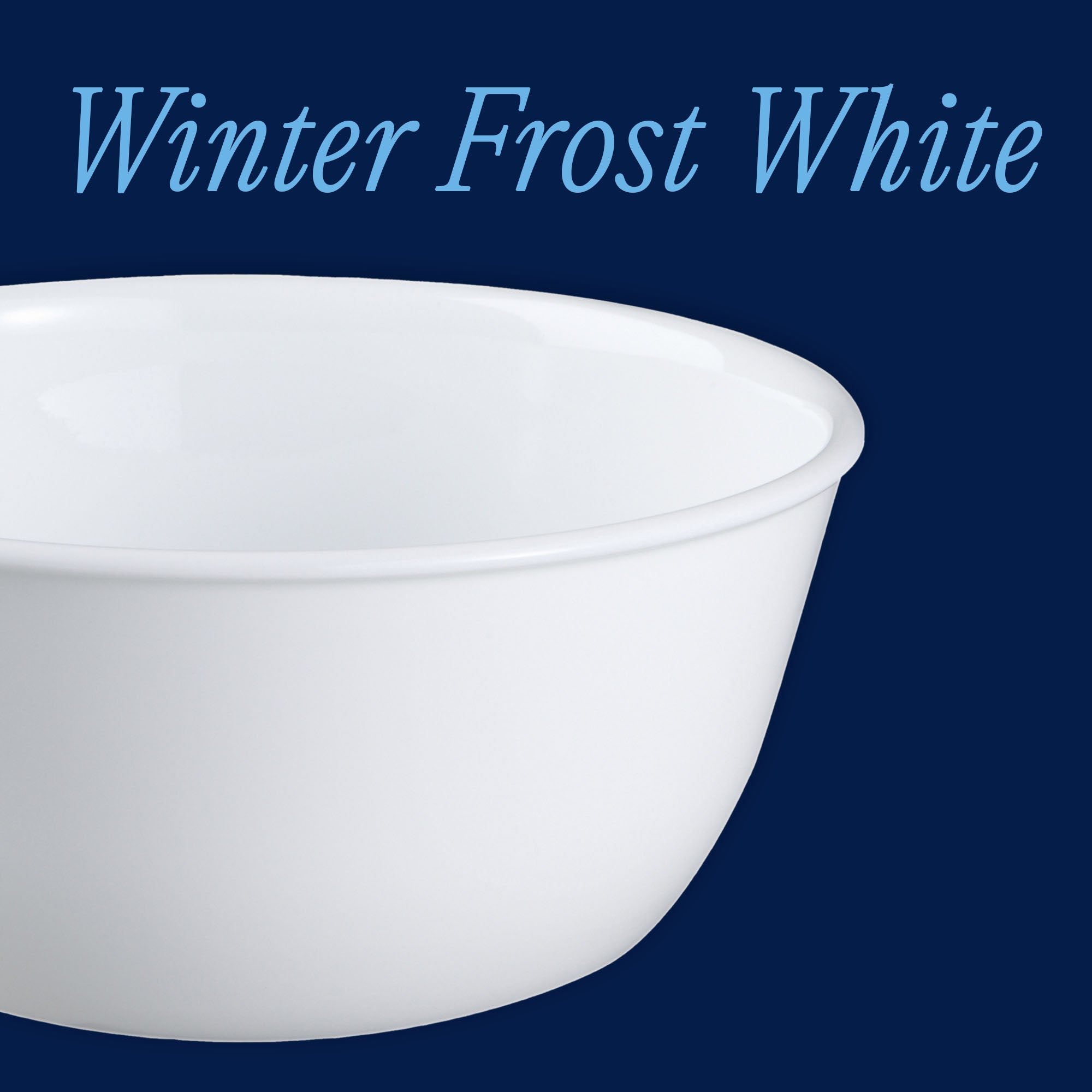 Large 28-ounce White Bowls, Set of 6 | Corelle Winter Frost White