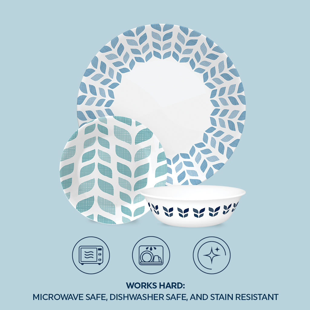 Corelle Global Collection Northern Pines 18-piece Dinnerware Set, Service for 6 - Thumbnail 2