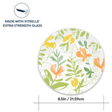 Corelle® Contemporary Fruit 8.5" Salad Plate-4 Pack