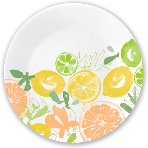 Contemporary Fruit 6.75" Appetizer Plate
