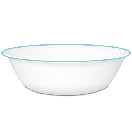 Terracotta Dreams Blue Rimmed 18-ounce Cereal Bowl