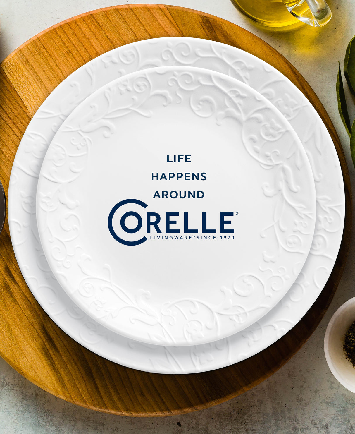 Corelle® Bella Faenza 12-piece Dinnerware Set, Service for 4