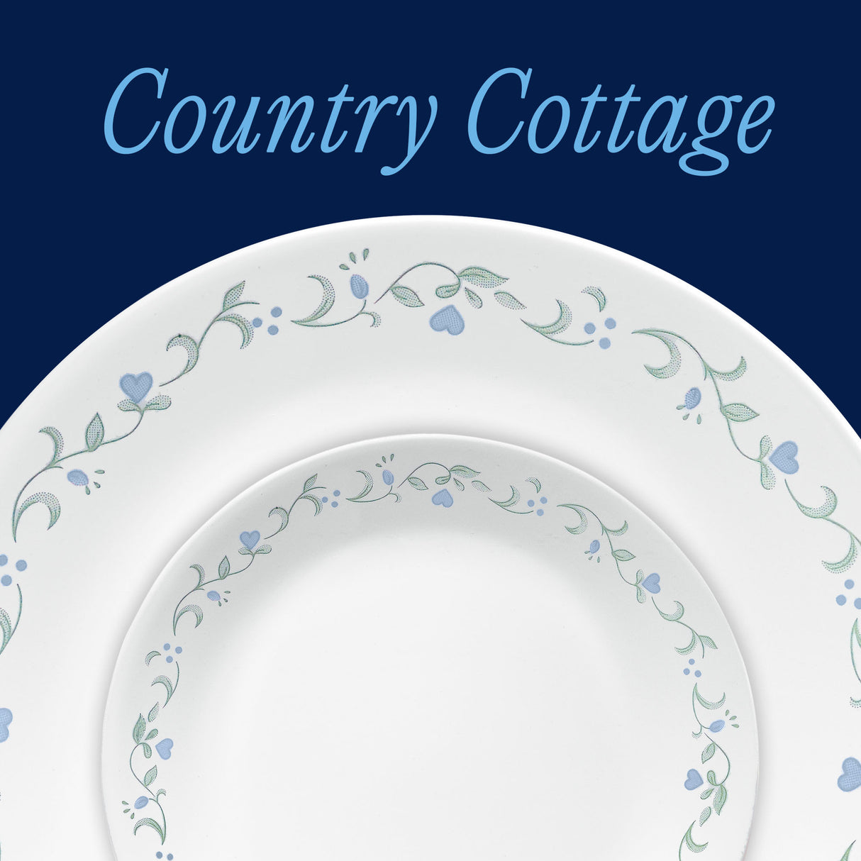 Corelle® Country Cottage 16-piece Mugless Dinnerware Set, Service for 4