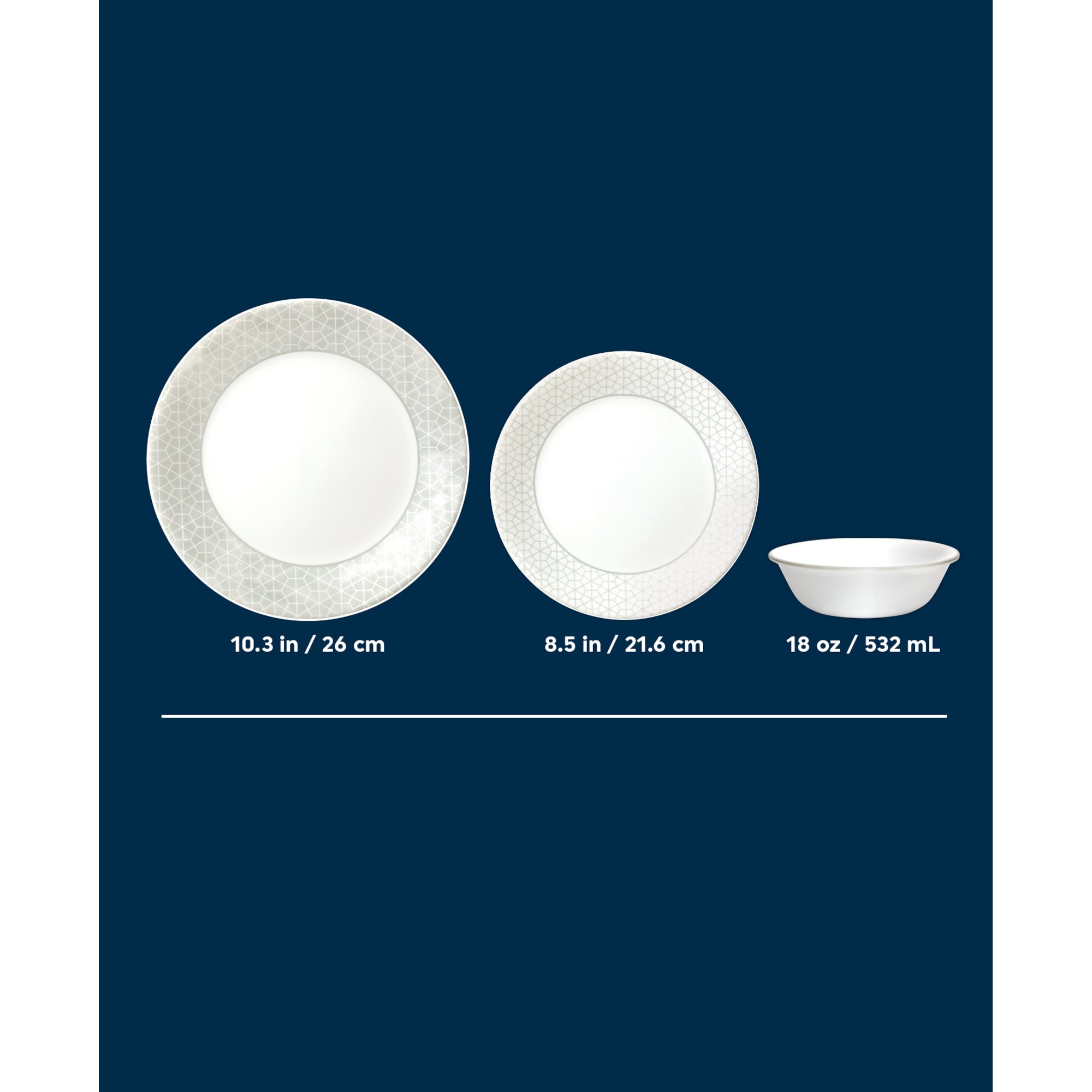 Corelle Knox 12-piece Dinnerware Set, Service for 4 - Thumbnail 4