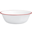 Sadie Red Rimmed 18-ounce Cereal Bowl