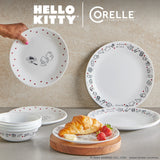 Hello Kitty on the counter with text Corelle #1 Livingware Since 1970