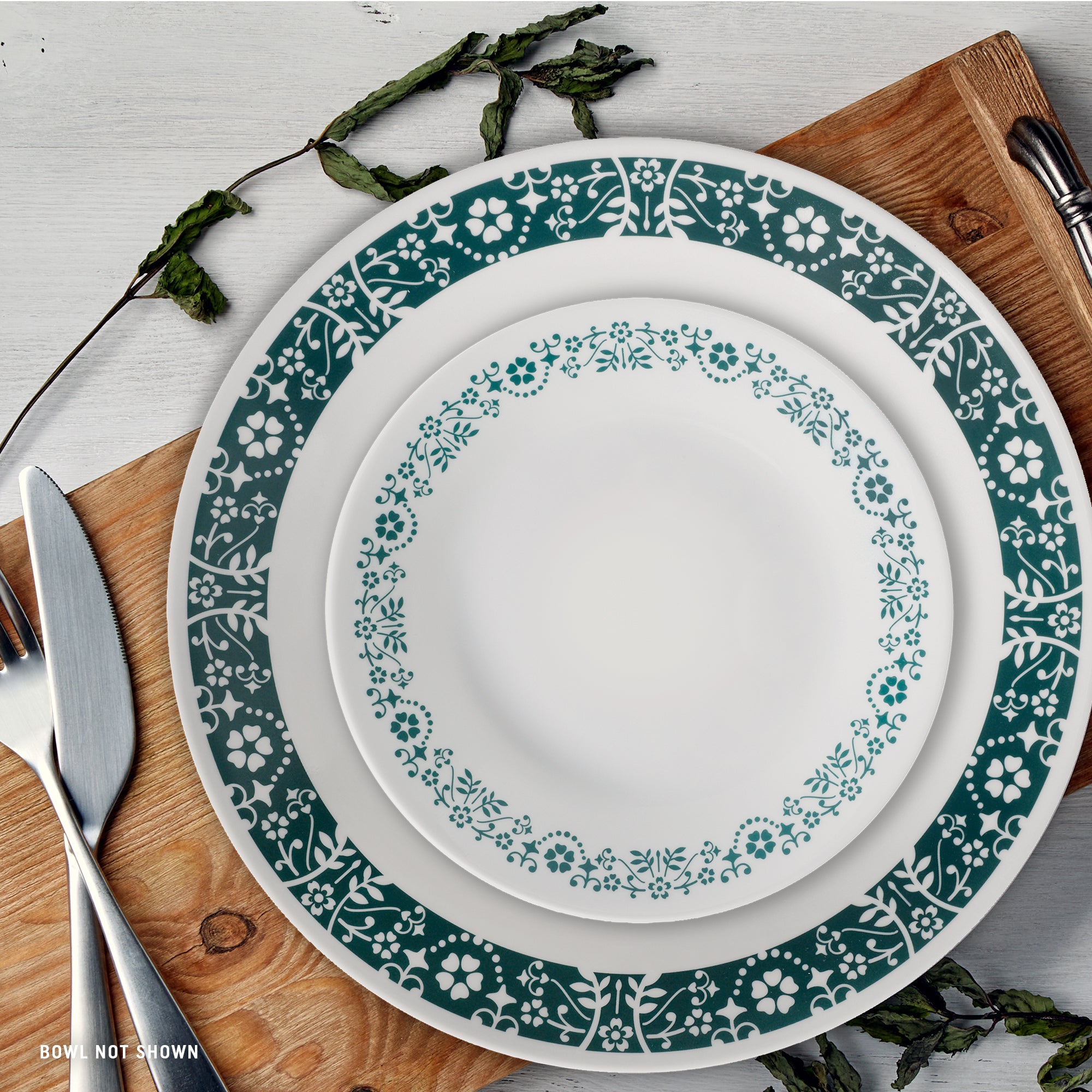 Corelle Penelope 18-piece Dinnerware Set, Service for 6 - Thumbnail 3