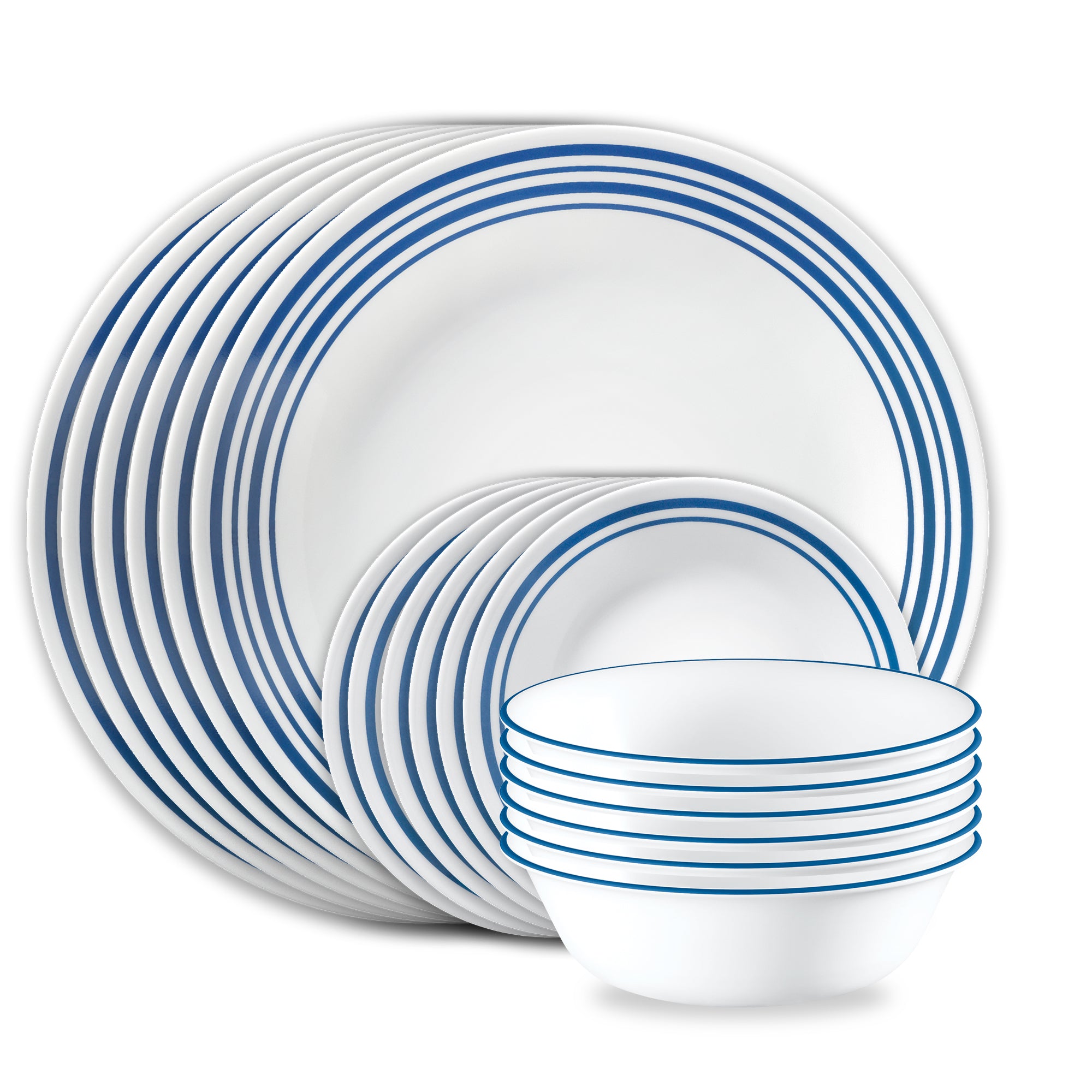 Corelle Laila 18-piece Dinnerware Set, Service for 6