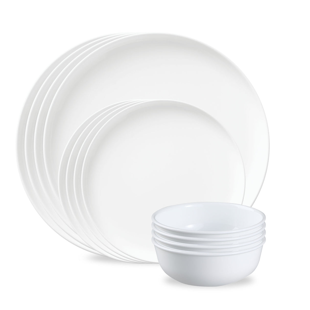 Corelle® Modern Rounds 12-piece Dinnerware Set, Service for 4