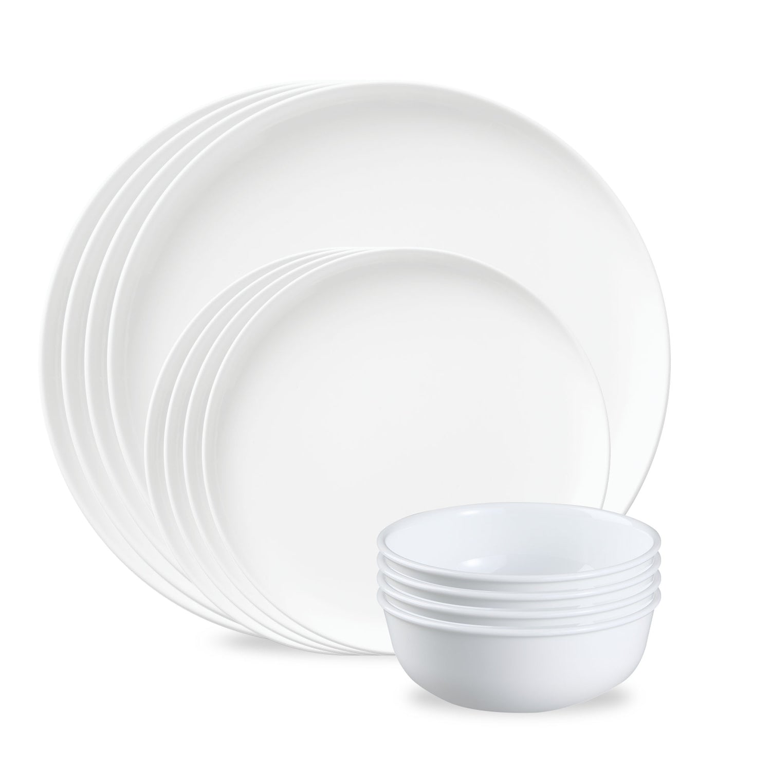 Corelle® Modern Rounds 12-piece Dinnerware Set, Service for 4