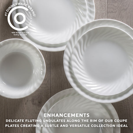 Corelle® Enhancements 10.25" Glass Dinner Plate