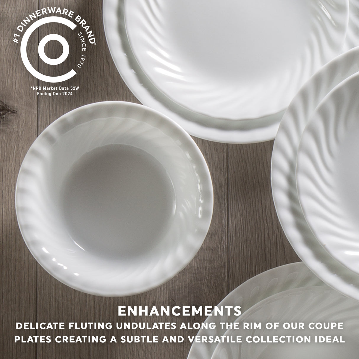 Corelle® Enhancements 18-ounce Glass Cereal/Soup Bowl