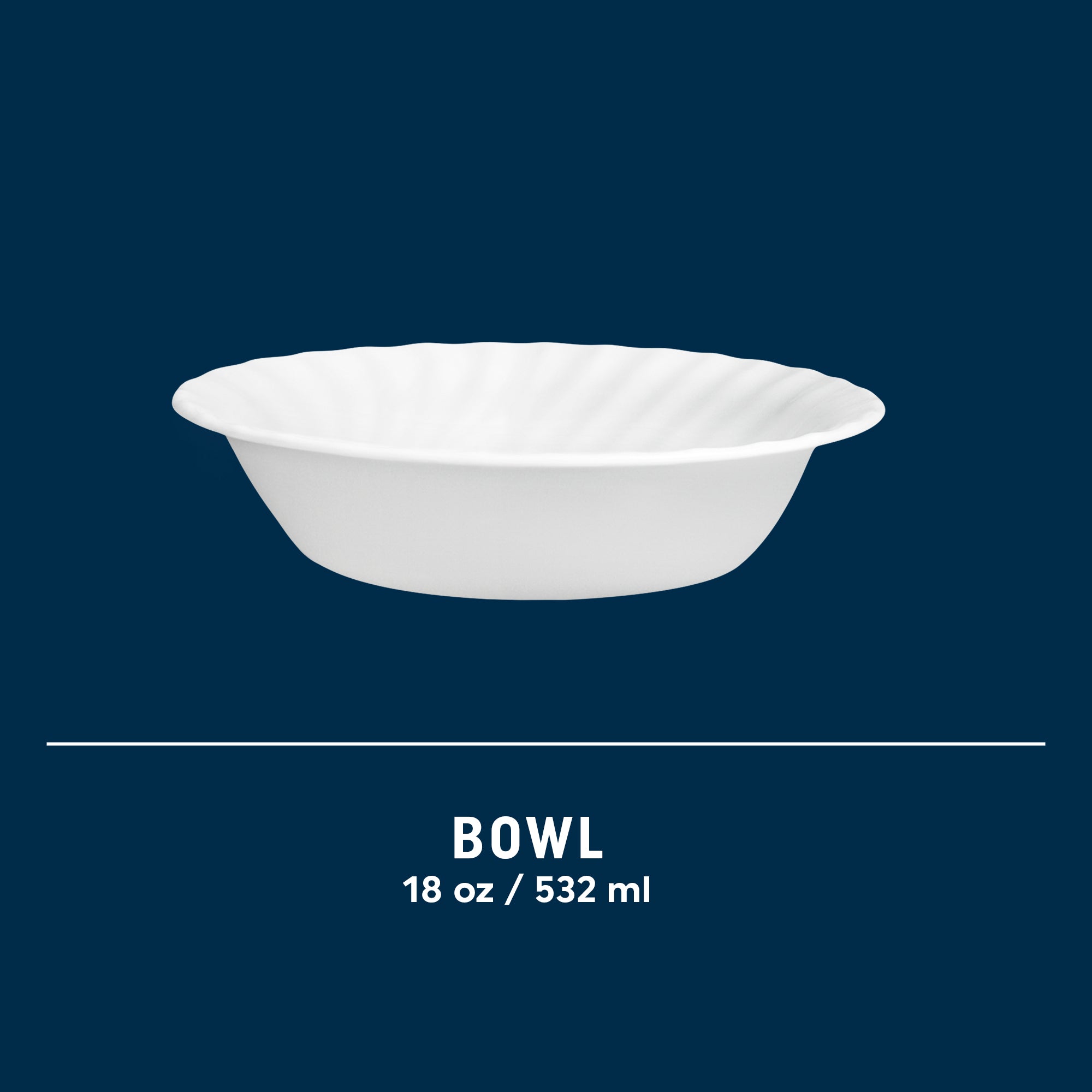 Corelle Enhancements 18-oz Bowl | Chip-Resistant Glass