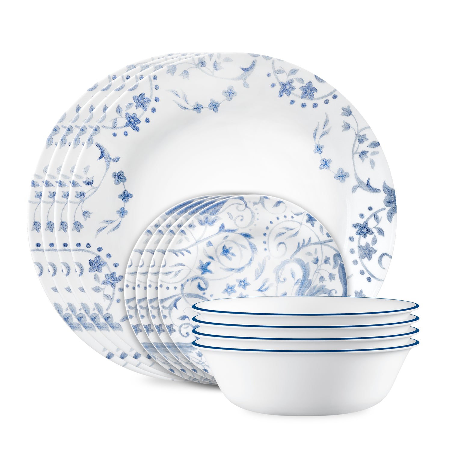 Corelle® Darlington 12-piece Dinnerware Set, Service for 4