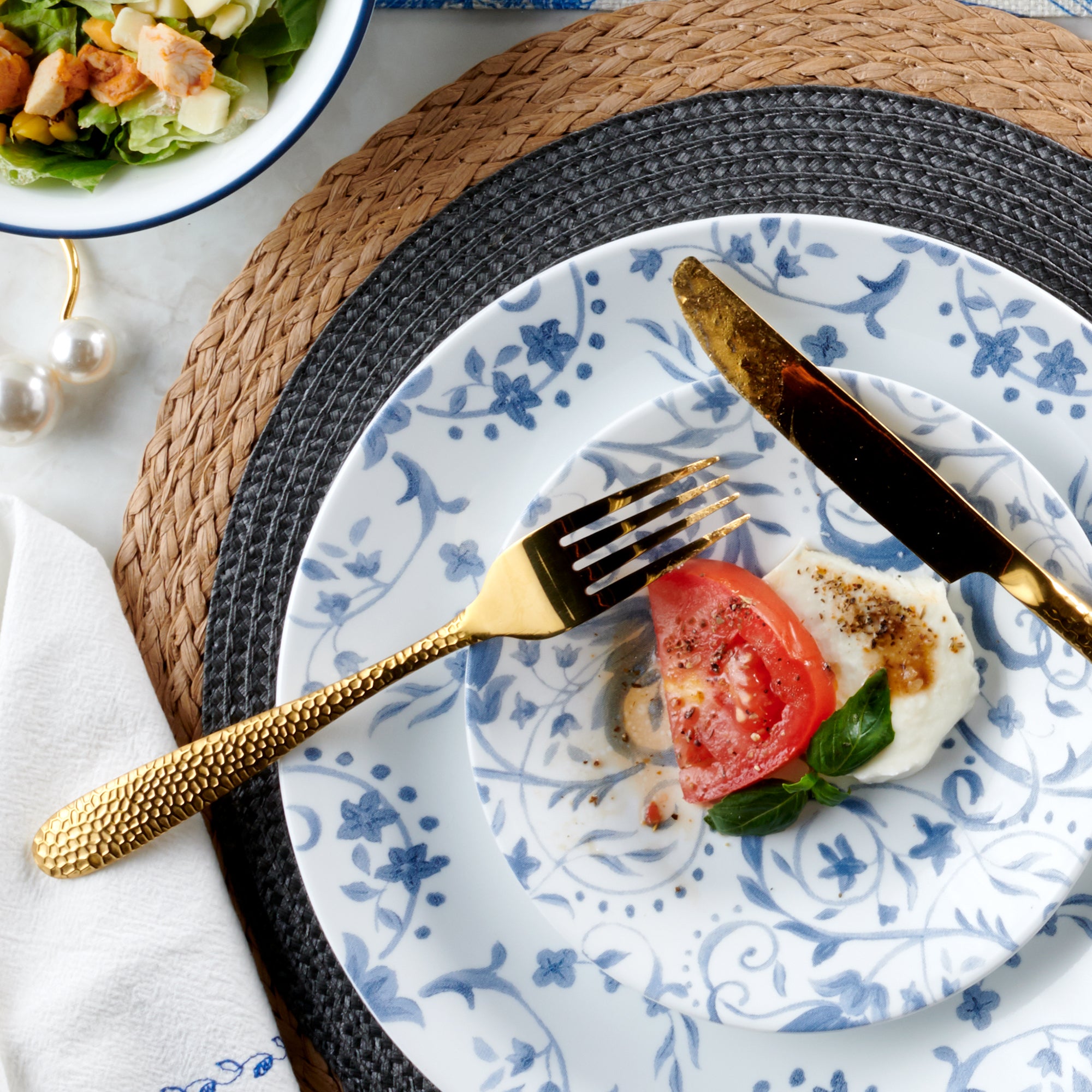 Corelle Darlington 12-pc Dinnerware Set | Lightweight & Durable