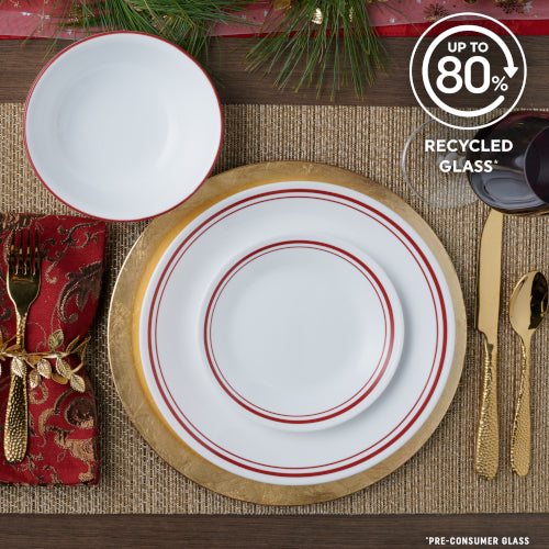 Corelle® Logan 18-pc Dinnerware Set, Service for 6