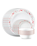 Corelle® Be Merry 18-pc Dinnerware Set, Service for 6