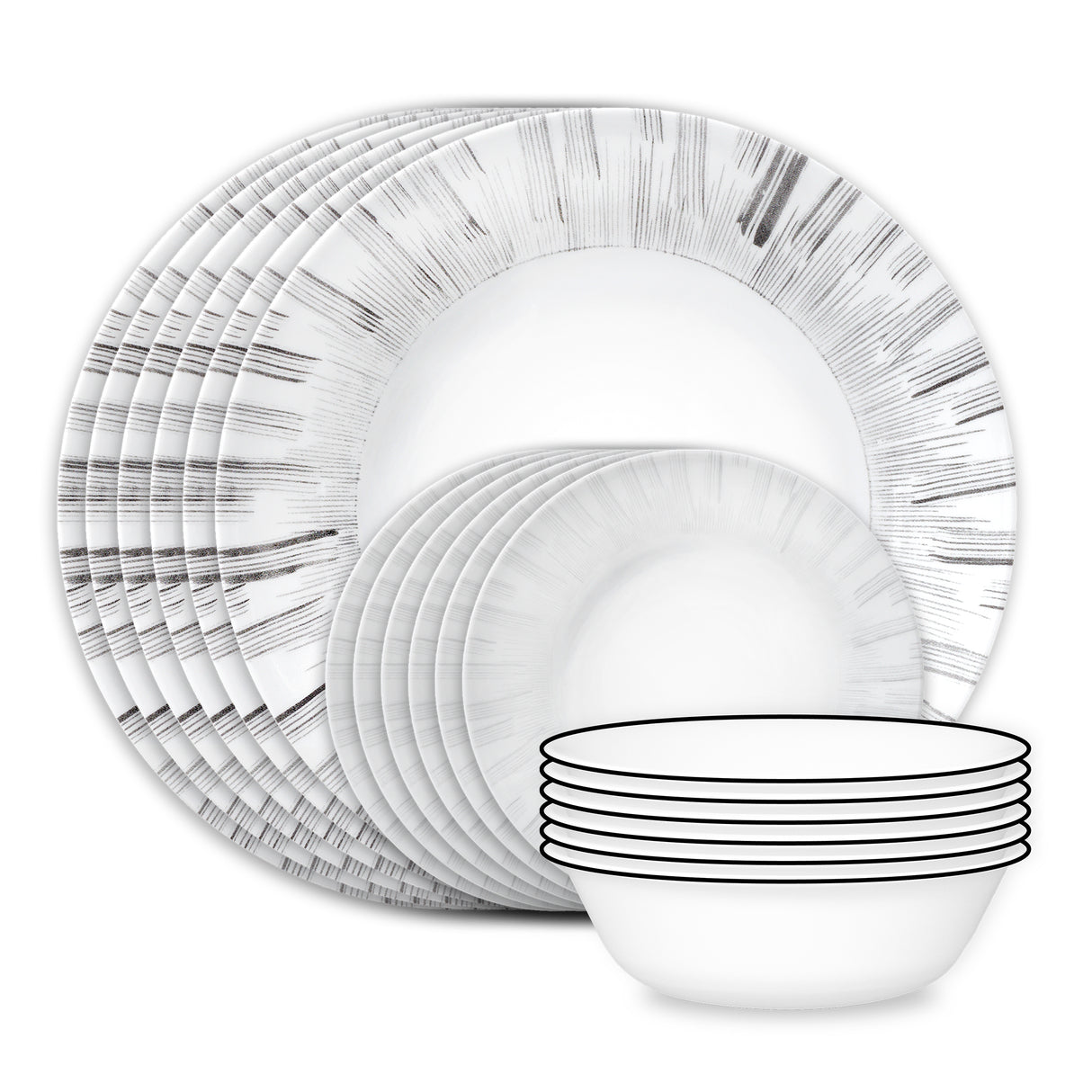 Corelle® Arica 18-piece Dinnerware Set, Service for 6
