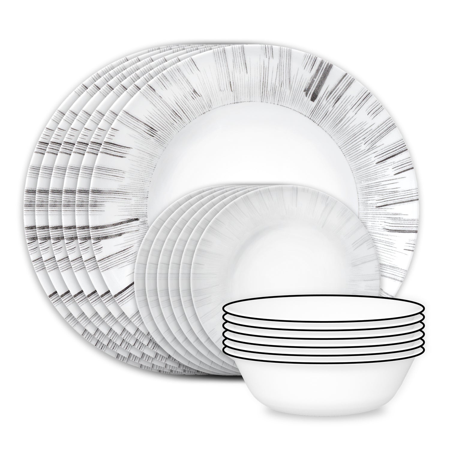 Corelle® Arica 18-piece Dinnerware Set, Service for 6