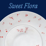 Corelle® Sweet Flora 18-piece Dinnerware Set, Service for 6