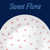 Corelle® Sweet Flora 8.5" Lunch Plate, 6-pack