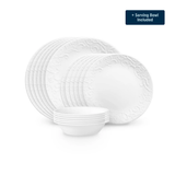 Corelle® Bella Faenza Dinnerware Set – Service for 6 + Serving Bowl