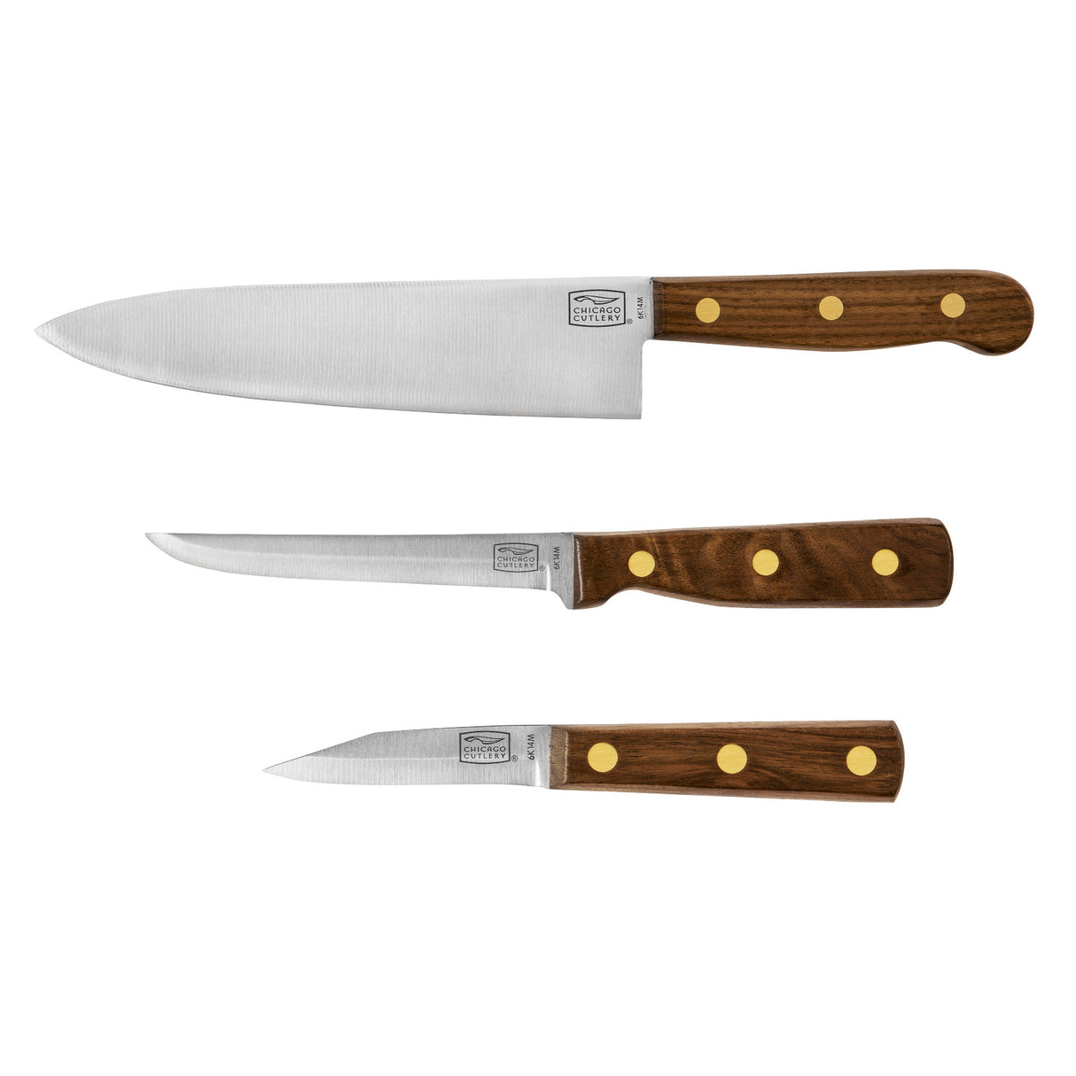 Walnut Tradition 3-piece Knife Set