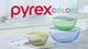 Pyrex® Colors Sculpted Tinted 4-piece Mixing Bowl Value Pack