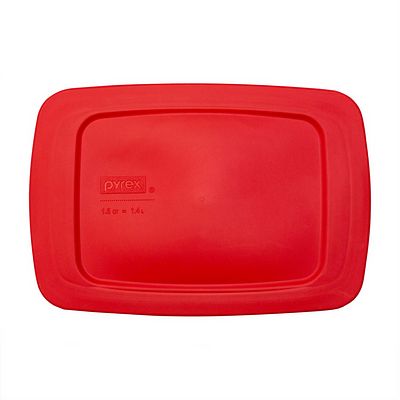 Easy Grab® 1.5-qt Red Rectangle Loaf Pan Plastic Cover