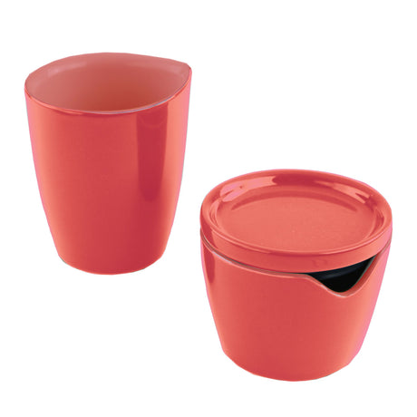 Vermillion Cream and Sugar Set