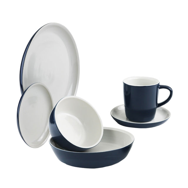 Corningware 6-pc Midnight Dinnerware Set