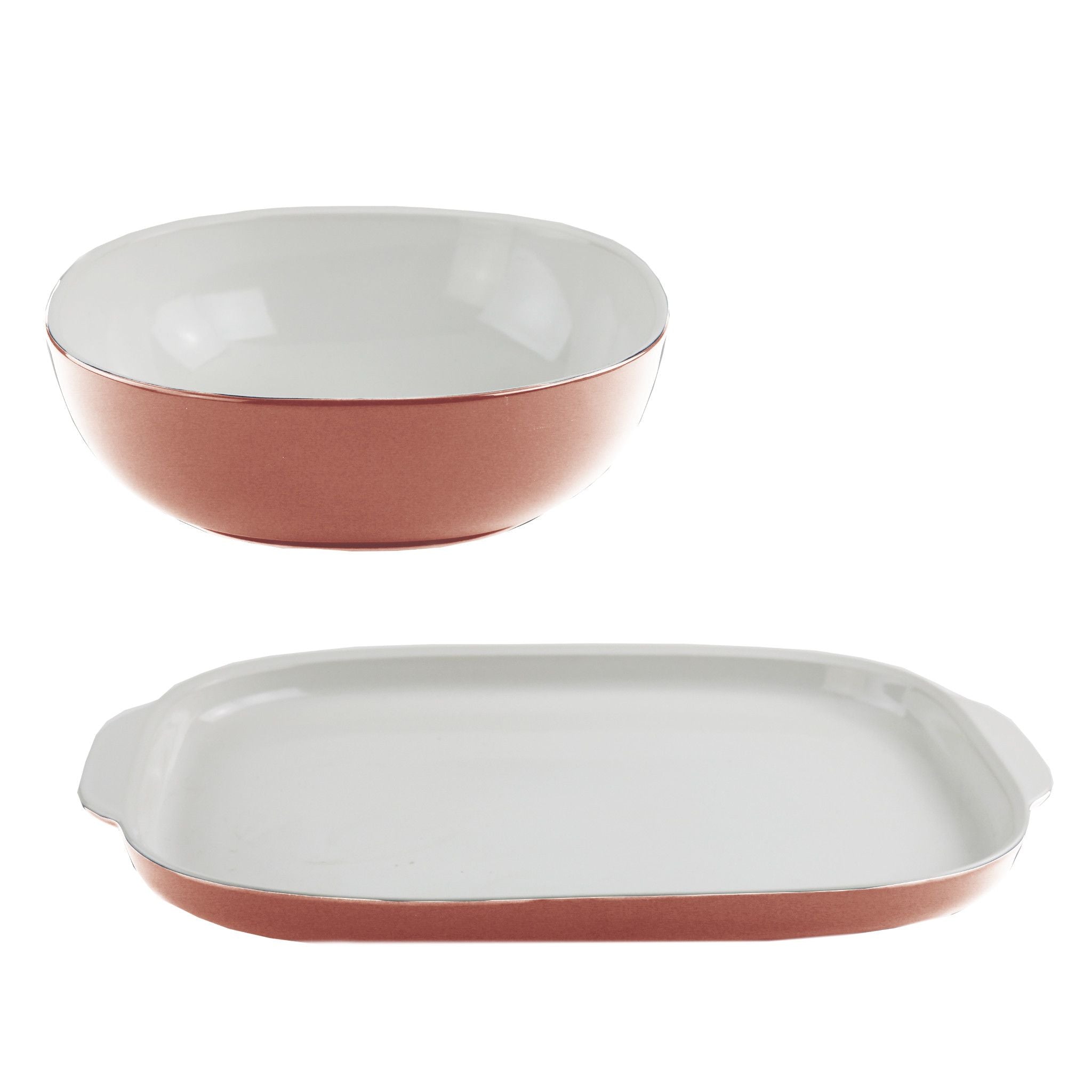CorningWare 2-piece Serving Set, Red Clay