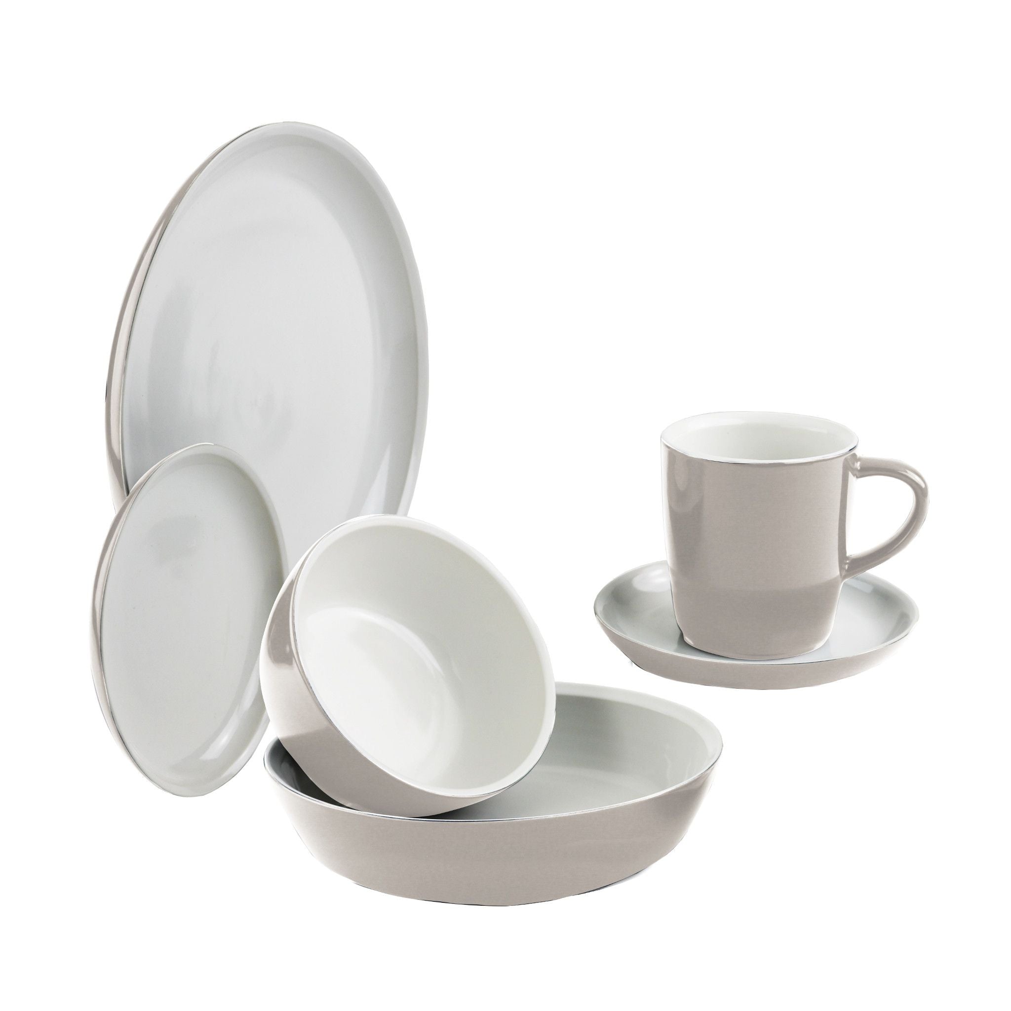 CorningWare 6-piece Truffle Dinnerware Set , Service for 1
