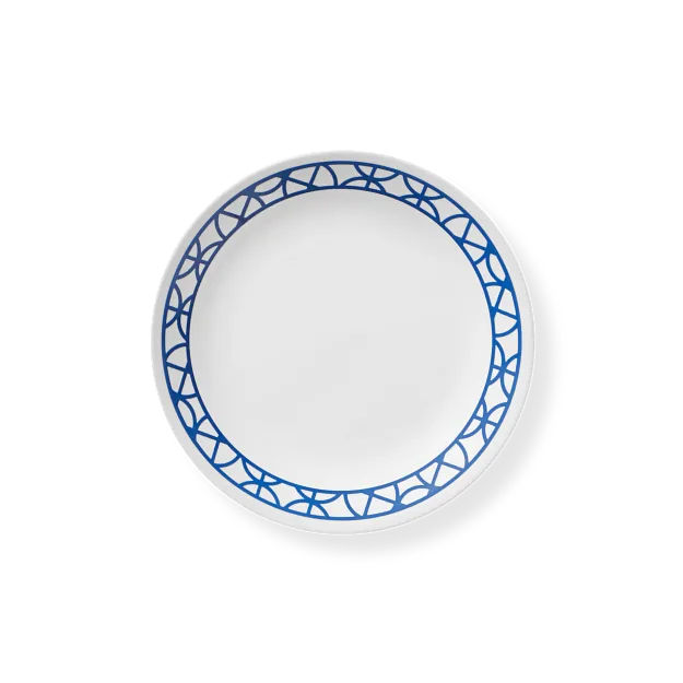 Cobalt Circles 8.5" Salad Plate 