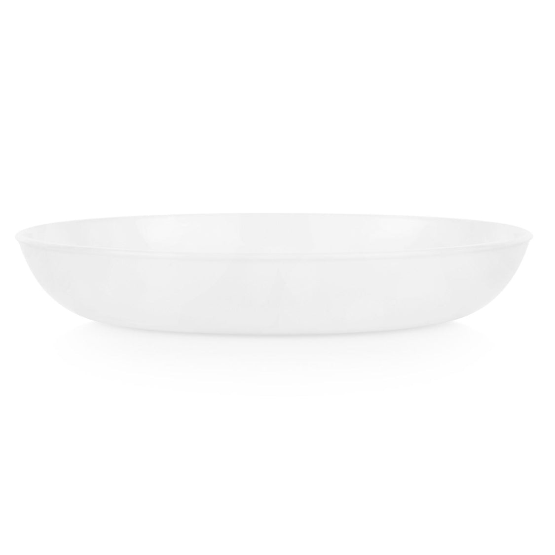 Corelle Winter Frost White 46-oz Meal Bowls – 4-Pack, Durable Glass, Microwave & Dishwasher Safe