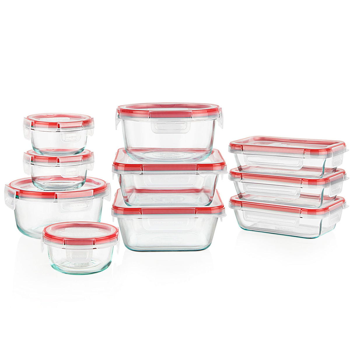 Pyrex® Freshlock™ 20-piece Glass Storage Set – Corelle Brands