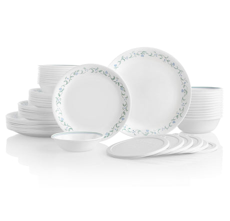 Country Cottage 66-piece Dinnerware Set, Service for 12