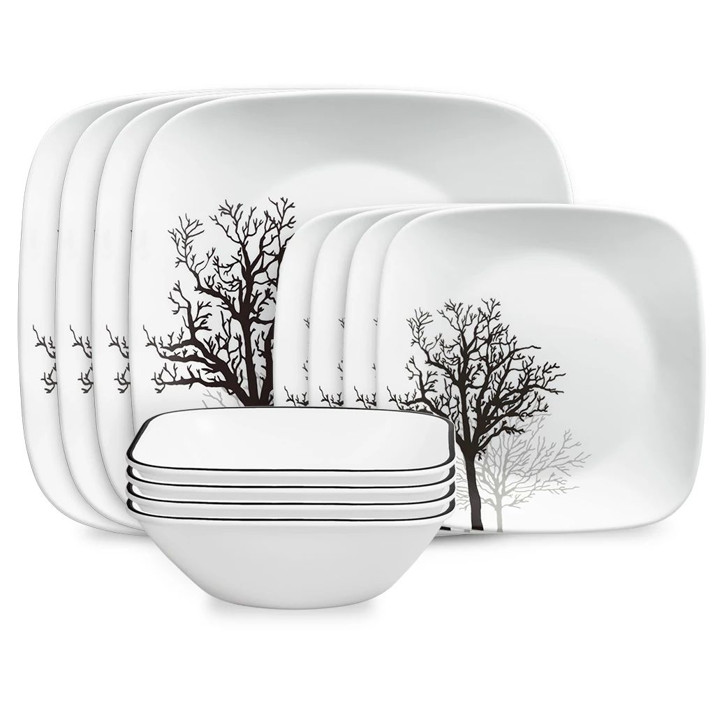 Corelle white set shop