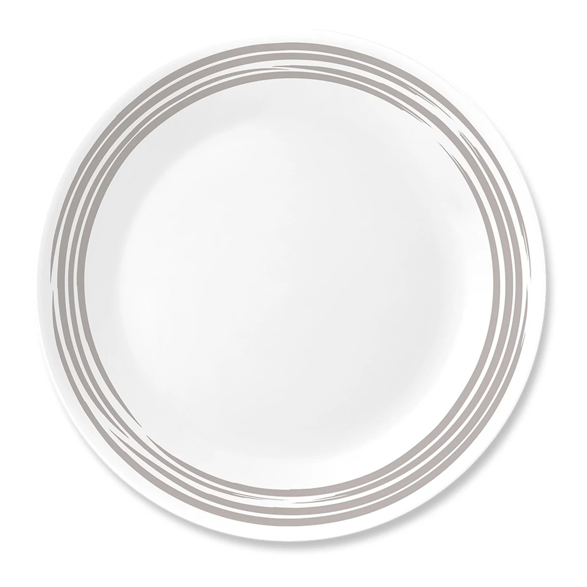 Corelle Laminated Glass Dinner Plate Brushed Silver